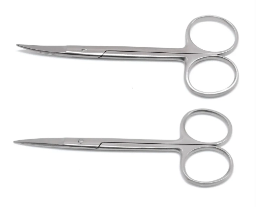 İris Makas Düz ve Eğri 2’li Set