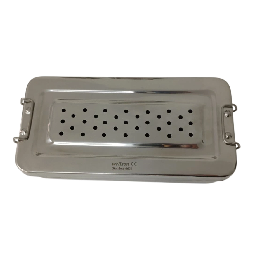 Sterlizasyon Kutusu (Delikli Kilitli) 30cm