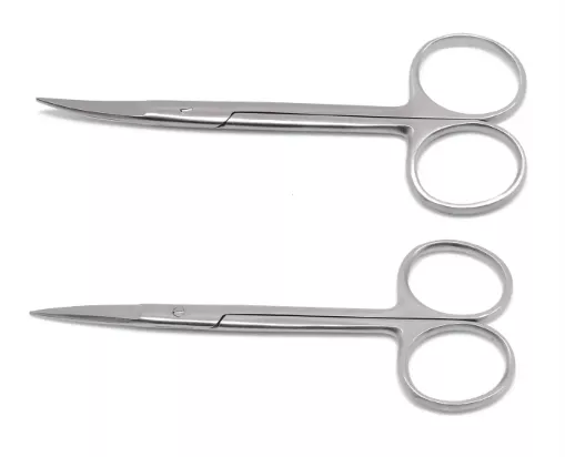 İris Makas Düz ve Eğri 2’li Set