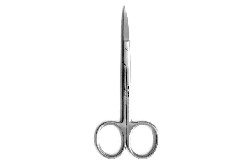 İris Makası Düz 12,5 cm