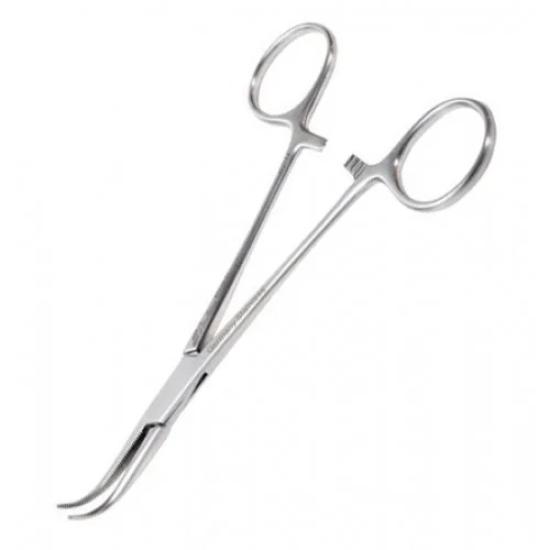 Mikro Hemostatik Pens 12 cm Eğri